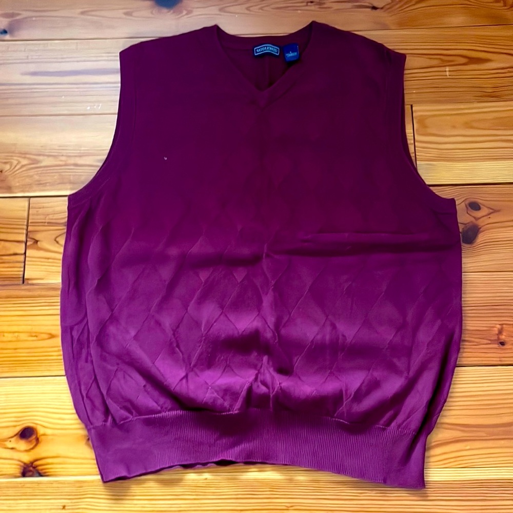 Saddlebred Burgundy Vest
